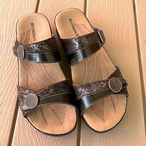 Black Romika Womens sandal